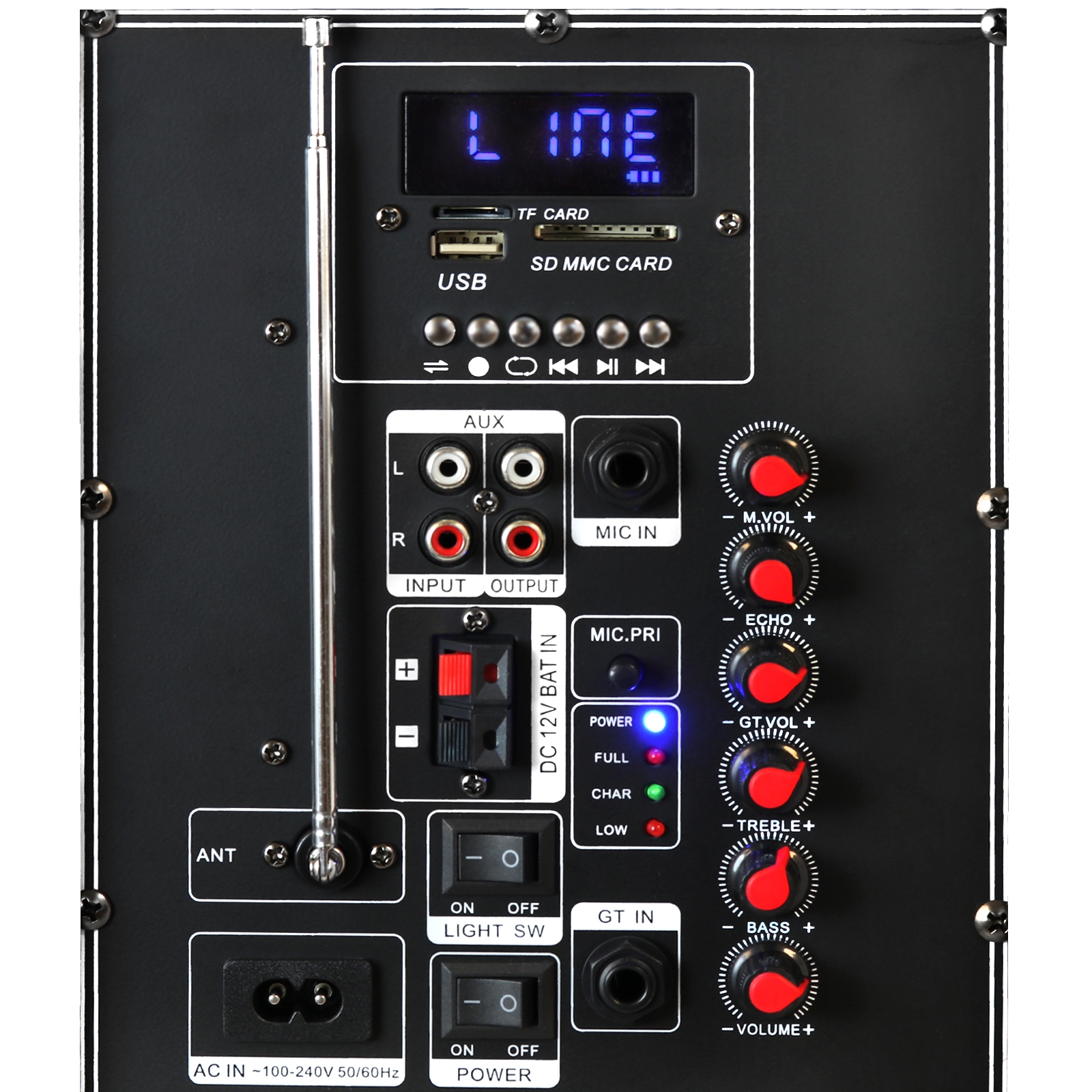 befree sound bluetooth rechargeable party speaker