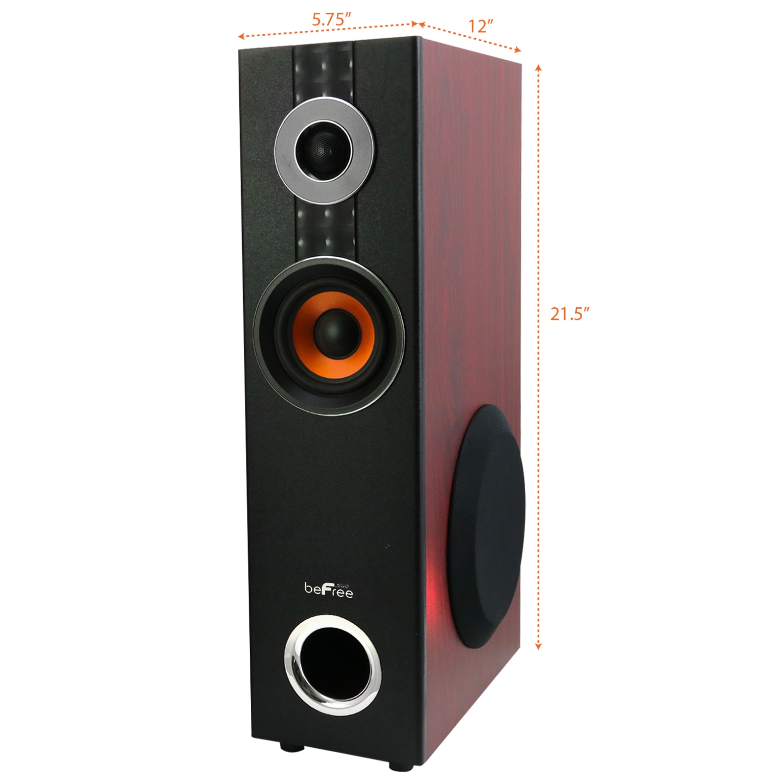 2.1 tower speaker system
