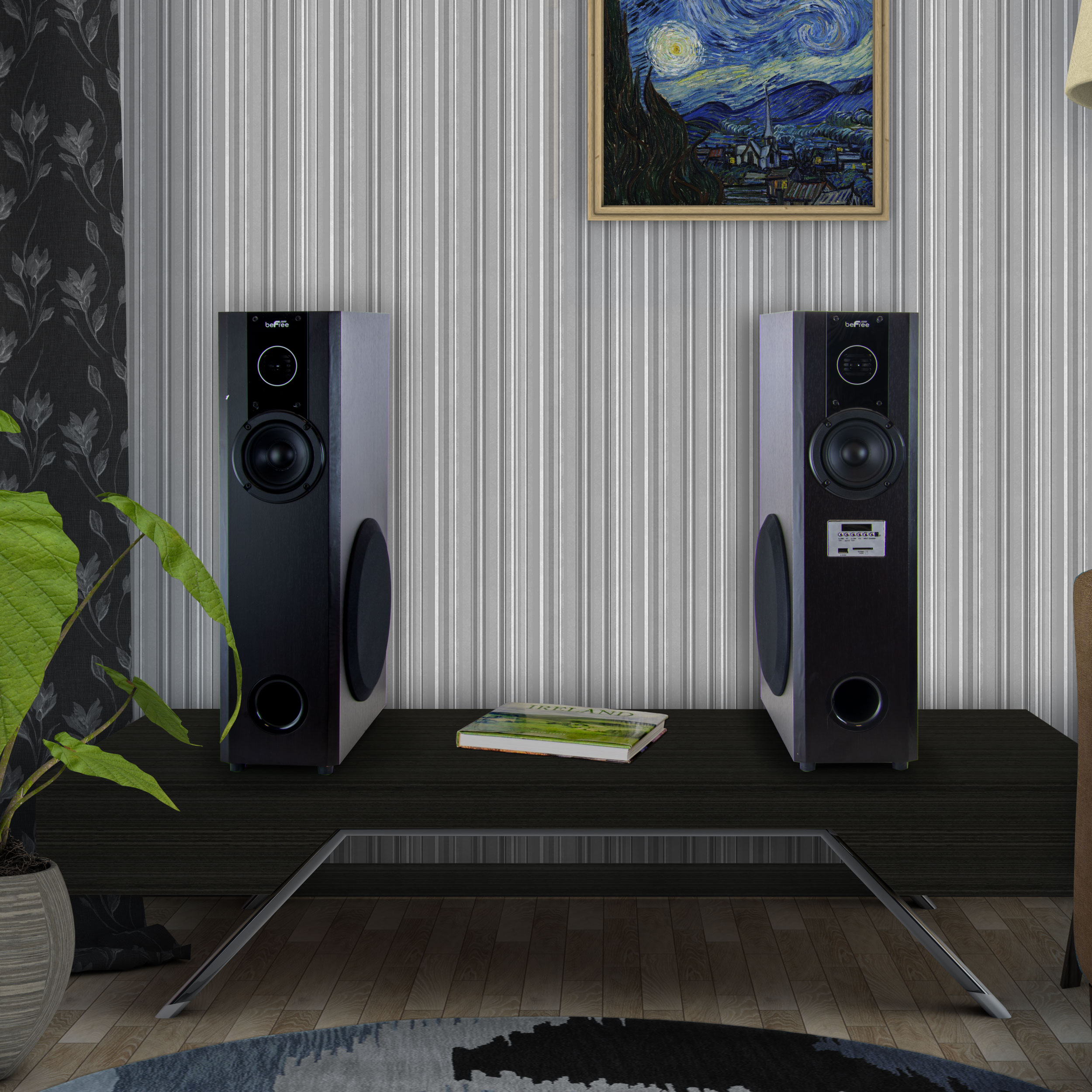befree tower speakers